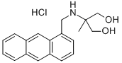 CAS#: 96404-62-5， 1,3-Propanediol, 2-((1-Anthracenylmethyl)Amino)-2-Methyl-, Hydrochloride