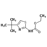 CAS#: 96512-27-5， Ethyl [4-(2-methyl-2-propanyl)-1,3-thiazol-2-yl]carbamate