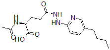 CAS#: 96558-25-7， N-Acetylglutamic Acid-N-(N(2)-(5-n-Butyl-2-Pyridyl)Hydrazide)
