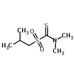 CAS#: 96598-91-3， (Dimethylamino)(isobutylsulfonyl)methanethione