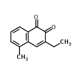 CAS#: 96964-71-5， 3-Ethyl-5-methyl-1,2-naphthalenedione