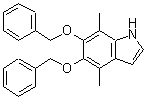CAS#: 97073-53-5， 5,6-Bis(benzyloxy)-4,7-dimethyl-1H-indole