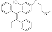 structure of CAS# 97151-02-5, a-Hydroxy Tamoxifen;Beta-((4-(2-(Dimethylamino)Ethoxy)Phenyl)Phenylmethylene)-Alpha-Methylbenzeneethanol (Betae)-;Benzeneethanol, Beta-((4-(2-(Dimethylamino)Ethoxy)Phenyl)Phenylmethylene)-Alpha-Methyl-, (Betae)-;Ccris 8953