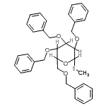 CAS#: 97205-08-8， Methyl 2,3,4,6-tetra-O-benzyl-1-thiohexopyranoside