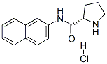 CAS#: 97216-16-5， N-2-Naphthalenyl-2-Pyrrolidinecarboxamide Hydrochloride (1:1)