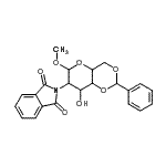 CAS#: 97276-95-4， Methyl 4,6-O-benzylidene-2-deoxy-2-(1,3-dioxo-1,3-dihydro-2H-isoindol-2-yl)hexopyranoside
