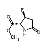 CAS#: 97315-83-8， Methyl (3S)-3-fluoro-5-oxo-L-prolinate