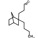 CAS 登录号：97403-90-2， 3-(2-丁基降冰片烷-2-基)丙醛