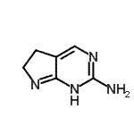 CAS#: 97482-19-4， 5,6-Dihydro-1H-pyrrolo[2,3-d]pyrimidin-2-amine