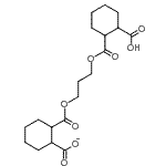 CAS#: 97552-47-1， 2-[3-(2-carboxycyclohexanecarbonyl)oxypropoxycarbonyl]cyclohexane-1-carboxylate