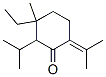 CAS#: 97692-43-8， 3-Ethyl-2-(Isopropyl)-6-(Isopropylidene)-3-Methylcyclohexan-1-One