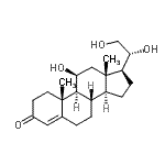 CAS#: 977-22-0， (11beta,20R)-11,20,21-Trihydroxypregn-4-en-3-one