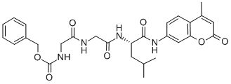 CAS#: 97792-39-7， N-[(Phenylmethoxy)Carbonyl]Glycylglycyl-N-(4-Methyl-2-Oxo-2H-1-Benzopyran-7-Yl)-L-Leucinamide