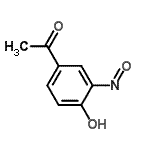 CAS#: 97871-70-0， 1-(4-Hydroxy-3-nitrosophenyl)ethanone