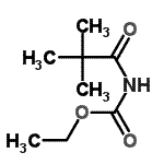 CAS#: 97986-11-3， Ethyl (2,2-dimethylpropanoyl)carbamate