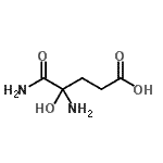 CAS#: 98069-85-3， 2-Hydroxy-alpha-glutamine