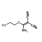 CAS#: 98140-93-3， [Amino(2-hydroxyethoxy)methylene]malononitrile