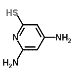 CAS#: 98143-07-8， 4,6-Diamino-2(1H)-pyridinethione