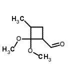 CAS#: 98202-71-2， 2,2-Dimethoxy-3-methylcyclobutanecarbaldehyde