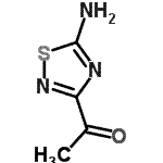 CAS#: 98259-38-2， 1-(5-Amino-1,2,4-thiadiazol-3-yl)ethanone