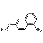 CAS#: 98263-36-6， 7-Methoxy-4-isoquinolinamine