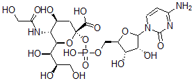 CAS#: 98300-80-2， Cytidine Monophosphate-N-Glycoloylneuraminic Acid
