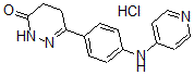 CAS#: 98326-33-1， 6-(4-(4'-Pyridyl)aminophenyl)-4,5-dihydro-3(2H)-pyridazinone hydrochloride