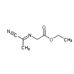 CAS#: 98334-59-9， Ethyl (E)-N-(1-cyanoethylidene)glycinate