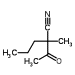 CAS#: 98425-95-7， 2-Acetyl-2-methylpentanenitrile