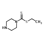 CAS#: 98428-89-8， Ethyl 1-piperazinecarbodithioate