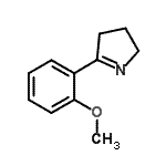 CAS#: 98464-65-4， 5-(2-Methoxyphenyl)-3,4-dihydro-2H-pyrrole
