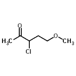 CAS#: 98486-23-8， 3-Chloro-5-methoxy-2-pentanone