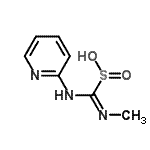 CAS#: 98548-10-8， (Z)-(Methylamino)(2-pyridinylimino)methanesulfinic acid