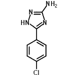 CAS 登录号：98554-00-8， 5-(4-氯苯基)-4H-1,2,4-三唑-3-胺