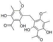 CAS#: 98569-63-2， Bis(3-Acetyl-2,4-Dihydroxy-6-Methoxy-5-Methylphenyl)Methane