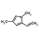 CAS#: 98593-10-3， 1,4-Dimethyl-2-vinyl-1H-pyrrole