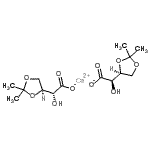 CAS#: 98733-24-5， Calcium bis[(2R)-[(4S)-2,2-dimethyl-1,3-dioxolan-4-yl](hydroxy)acetate]