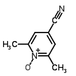 结构式 CAS# 99055-31-9, 2,6-二甲基异烟腈1-氧化物