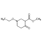 CAS#: 99063-40-8， Methyl 1-ethoxy-4-oxo-3-piperidinecarboxylate