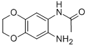 结构式 CAS# 99068-59-4, N-(7-氨基-2,3-二氢-1,4-苯并二氧杂环己-6-基)-乙酰胺