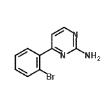 CAS#: 99073-95-7， 4-(2-Bromophenyl)-2-pyrimidinamine