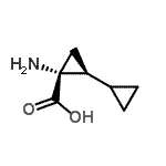 CAS#: 99299-41-9， (1S,2R)-2-Amino-1,1'-bi(cyclopropyl)-2-carboxylic acid