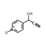 CAS#: 99310-65-3， Hydroxy(1-oxido-4-pyridinyl)acetonitrile