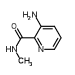 CAS#: 99368-19-1， 3-Amino-N-methyl-2-pyridinecarboxamide