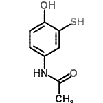 CAS#: 99533-99-0， N-(4-Hydroxy-3-sulfanylphenyl)acetamide