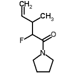 CAS#: 99593-78-9， 2-Fluoro-3-methyl-1-(1-pyrrolidinyl)-4-penten-1-one