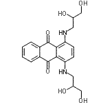 CAS#: 99788-75-7， 1,4-Bis[(2,3-dihydroxypropyl)amino]-9,10-anthraquinone