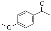 对甲氧基苯乙酮分子结构 (CAS 100-06-1)