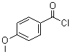 对甲氧基苯甲酰氯分子结构 (CAS 100-07-2)