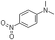 N,N-Dimethyl-4-nitroaniline molecular structure (CAS 100-23-2)